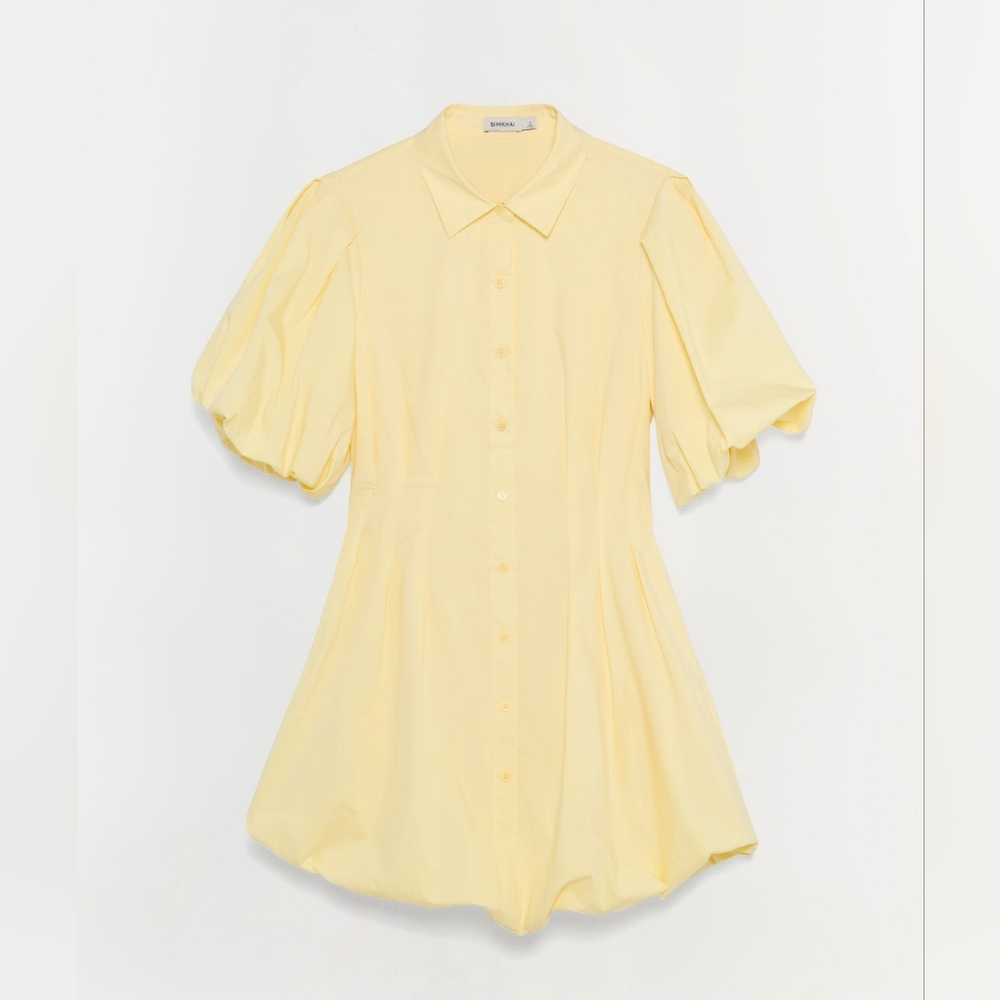 SIMKHAI Cleo Cotton Mini Dress - Picture 5 of 11